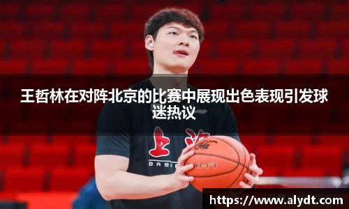 王哲林在对阵北京的比赛中展现出色表现引发球迷热议